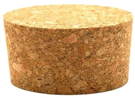 AlcoFermBrew Tapón Grande 54/50 mm - Tapa de Corcho, Cierre Natural, Tapón para Recipientes