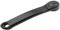 Kurbel laminierter Stahl Links schwarz Fahrrad (170 mm)
