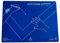 KUM AZ906.01.19 - Schreibunterlage, Schreibtisch-Auflage Desk Pad Lefty, Linkshänder, Kunststoff, 53 x 40 cm, blau, 1 Stück