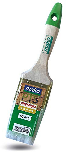 mako Lasur-Flachpinsel | Premium-Qualität 50mm x 16,5mm