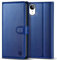 Kuafcase Compatible for iPhone XR Case with 4 Card Slots Magnetic Closure Kickstand Shockproof Protective Phone Case Compatible for iPhone XR - Royal Blue