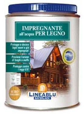 1PEZZO IMPREGNANTE ALL'ACQUA PER LEGNO - HI 2015 verde ml.750