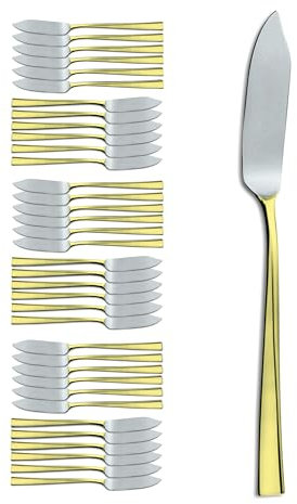 36 coltelli da pesce, della serie Monterey real gold di Picard & Wielpütz