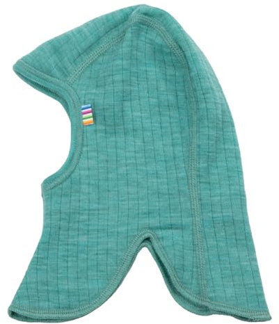 Joha Baby Kinder Jungen Mädchen Schlupfmütze Merinowolle, Größe:50, Farbe:grün