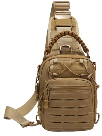 Genérico Bolso de Pecho para Hombre,Bolso de Hombro Oxford - Mochila Pequeña Tipo Sling - para Viajes Running Deporte Gimnasio Trabajo Senderismo