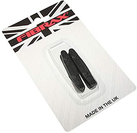 Fibrax Unisex – Erwachsene Bremsgummi-07174006 Bremsgummi, Schwarz, Einheitsgröße