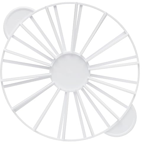 Ateco 1328 Cake Portion Marker, 14 or 16 Slices, Works for Cakes Up To 16-Inches Diameter, White