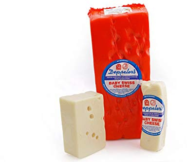 Swiss Cheese - Deppelers Baby Swiss Cheese (2 lbs)