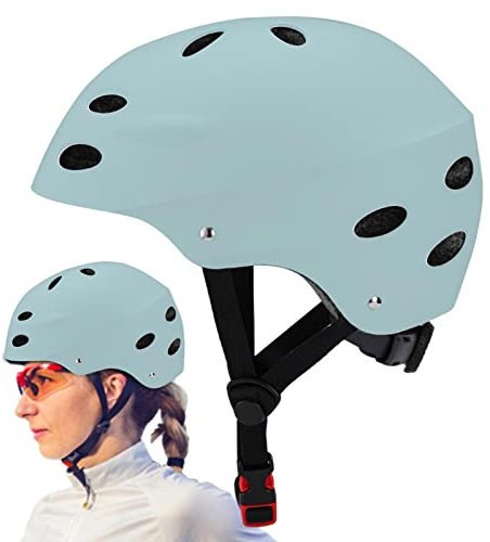 Casco de monopatín – Casco de protección para ciclismo, Patinete ajustable, Patinete en línea, Patines en línea, para niños, adolescentes y adultos Fulenyi