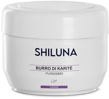 Shiluna Burro di Karité Purissimo – 100 ml – Effetto Antirughe, Elasticizzante e Nutriente – Idratante e Lenitivo per Viso, Corpo e Capelli – Cosmetico Naturale Made in Italy