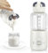 Calentador Biberones Bebé Portátil, Calienta de Leche 400ml Visual con Control de Temperatura, para Viajes, al Aire Libre, en Casa, Calentamiento Rápido, Temperatura Regulable 37°C a 55°C(Blanco)