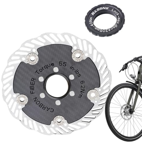 Cykelbromsskivor, lätta kolfiberbromsskivor | skivbromsrotor för cykel | för män kvinnor unga idrottare familj vänner resor utomhusaktiviteter