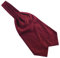 Elfeves Herren Krawatte Paisley Floral 100% Seide Hademade Formal Jacquard gewebt Ascot, Roter Gingham-Punkt, Einheitsgröße