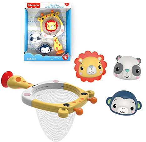 DEQUBE- Fisher Price Palla saltatrice con Impugnatura, Small, 920D00089