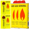 3 x Lighter Fluid 133ml - Long-Lasting, Clean Burning Fuel for Everyday Use With 2 X Ronson '9s' Flints (2)