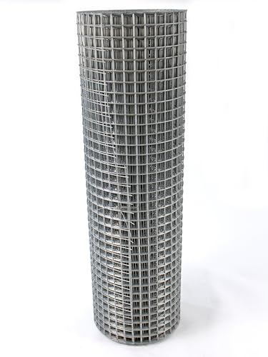 Actiaspet - Welded Wire Mesh, 1 x 1 x 36 x 15m, 14 Gauge for Aviary or Fencing
