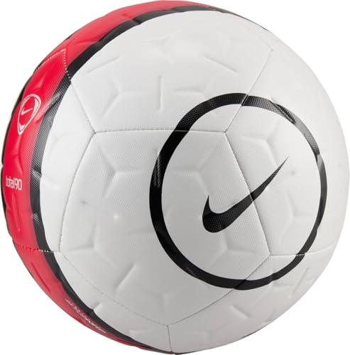 Nike Academy Total 90 IH7531-100 - Pallone da calcio, colore: Bianco/Nero/Rosso/Nero