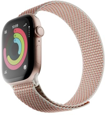 Native Union Active sportloop – säker krok och ögla fästanordning – andningsbart nylonvävsrem – ultralätt och fukttransporterande band för Apple Watch 1-11, SE 1–3, Ultra 1–3