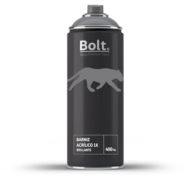 Spray Bolt Barniz Acrílico Brillante 1K 400 Ml