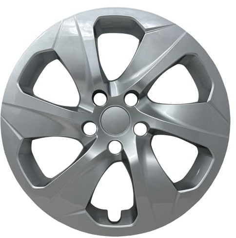 HubStar Hubcap Replacement for Toyota Rav4 2019-2025, 17-inch Wheel Cover, Silver, 1 Piece