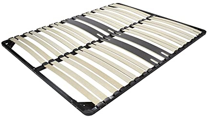 MOG CASA Somier de Cama 180x200 cm Reforzado con 36 láminas de Madera Ancha