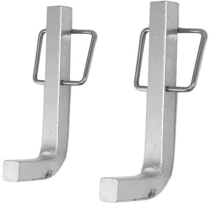 Garosa Snap L Pins, Steel Equalizer with Integrated Snap Clips for Weight Distribution Hitches, Durable 12.6oz Pair for Stable Towing on Various Trailers