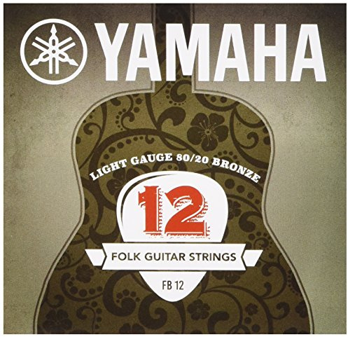 Yamaha FB12 - Juego de cuerdas para guitarra acústica
