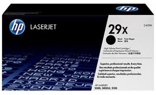 HP Laserjet 5100 (C4129X) Original Toner von HP - Schwarz/Black / ca. 10.000 Seiten