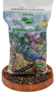 Anhaltiner Meisenfutter 1 kg Premiumfutter Streufutter Ganzjahresfutter Vogelfutter Wildvogelfutter eigene Herstellung in Deutschland produziert