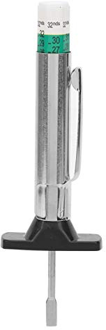 Medidor de Profundidad de Banda de Rodadura de Neumático, Universal, 0-25mm, Bicolor