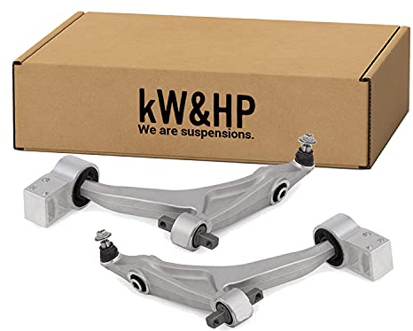 kW&HP KIT COPPIA BRACCI BRACCETTI TRAPEZI OSCILLANTI INFERIORI SOSPENSIONE RUOTA ANTERIORE 159 E 159 SPORTWAGON