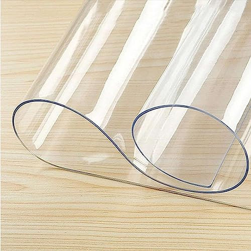 Artwelt Bodenschutzmatte Bürostuhl Transparent 2mm Schreibtischstuhl Unterlage Bodenmatte Bürostuhlunterlage Stuhlunterlage Stuhlmatte (50cm X 80cm)