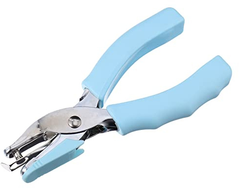 LIFKOME Alicates de Perforación de con Diseño de Herramienta Manual para Hacer Cinturones para Manualidades y Reparaciones de