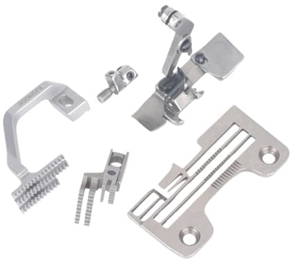 1 st 2,4x6 mm mättsats passar Yamato CZ6025 overlock symaskin delar nålplatta 6208002 pressarfot 6207021 klämma 6209100