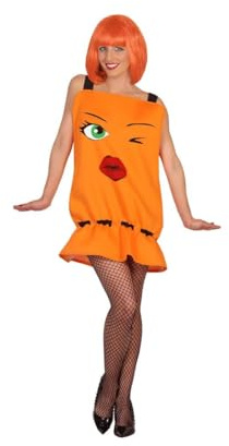 Atosa - 18225 - Déguisement Bouteille De gaz - Adulte - M-L - Femme - Orange