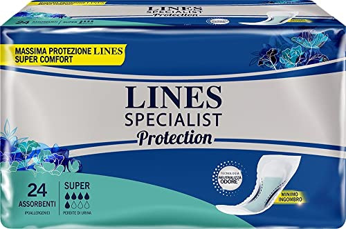 LINES 8001480019096 24pcs Sanitary Compress for Female Hygiene Product - Female Hygiene Product (24 Pieces))