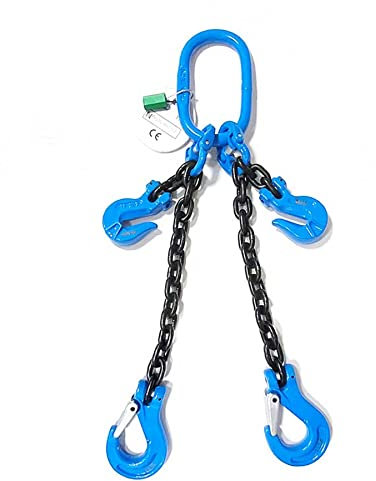 BLP 2-Brins Elingue Chaine 6mm/16mm - Crochet CSH + Raccourcisseur - Longueurs Différentes - G10