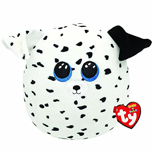 TY - Squish a Boo Hund Fetch - 20 CM, Vitt, 2009141