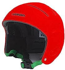 OCEAN Rhino Helm für Kitesurf und Wassersport, Unisex, Rot, S/M (540 mm - 575 mm)