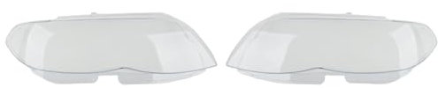 Jiaoqingni Scheinwerfer Lampe Transparenter Für BMW X5 E53 2004-2007,Auto-Scheinwerferschirm Abdeckung,Couple