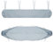 Ahhzyys Funda Protectora para Toldos, Cubierta para Toldo de Patio, Cubierta Retráctil Enrollable, Cubierta Impermeable para El Polvo, Cubierta para Toldo de Pared