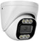 MWRCTV 4K Security Audio Dome Camera 8MP (2160P) Smart Dual Light PoE Turret AI Human Detection 2.8mm 106° Wide Angle Lens Color Night Vision Built-in Mic IP67 Waterproof Compatible with HK/DH NVR
