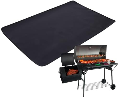 Genérico Alfombra Resistente al Fuego - Protector Ignífugo para Suelo de Jardín,Manta Portátil para Acampada Jardín Cocina Exterior Hoguera