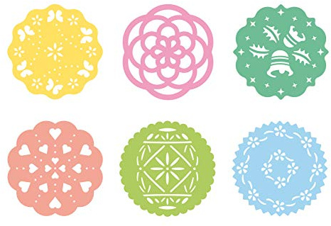 Tescoma Schablonen zum Dekorieren DELÍCIA, 6 St.