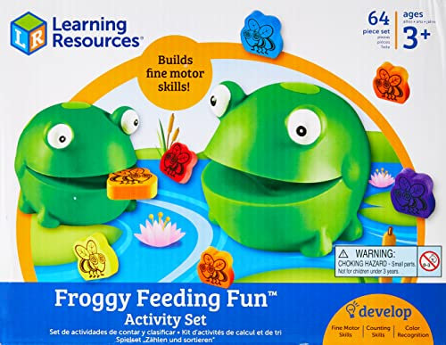 Learning Resources Froggy Feeding Fun Fine Motor Skills Game