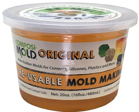 ComposiMold Original 20 Ounce Reusable Molding Material, Reheat To Reuse