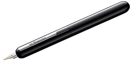 Lamy Füllhalter dialog 3 pianoblack Pt Modell 074, Feder M, inkl. Laser-Gravur