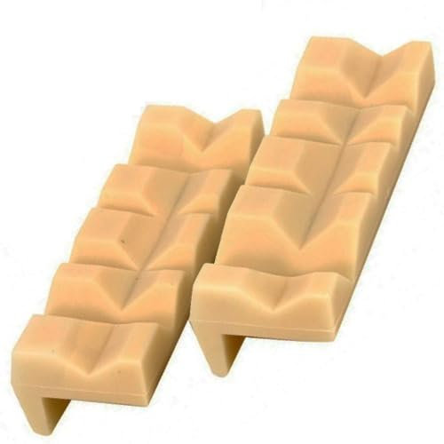 Magnet-Schutzbacken PE - 103 mm Backenbreite Polyurethan Prismen für Schraubstock - Magnetische Kunststoff Schraubstockschutzbacken aus umweltfreundlichen PE