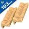 Magnet-Schutzbacken PE - 103 mm Backenbreite Polyurethan Prismen für Schraubstock - Magnetische Kunststoff Schraubstockschutzbacken aus umweltfreundlichen PE
