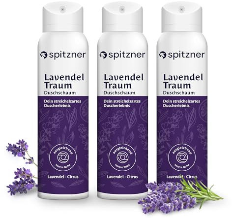 Spitzner Duschschaum Lavendel (3 x 150 ml)